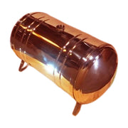 Fuel Tank - polished brass or copper - spun ends