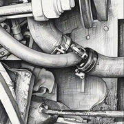 FJ40 FJ45 FJ55 FJ60 heater hose connection