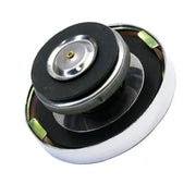 Radiator Cap - spun brass - chrome plated polished